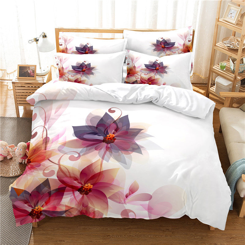 Digital Bedding Three Piece Set