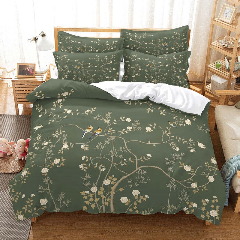 Digital Bedding Three Piece Set