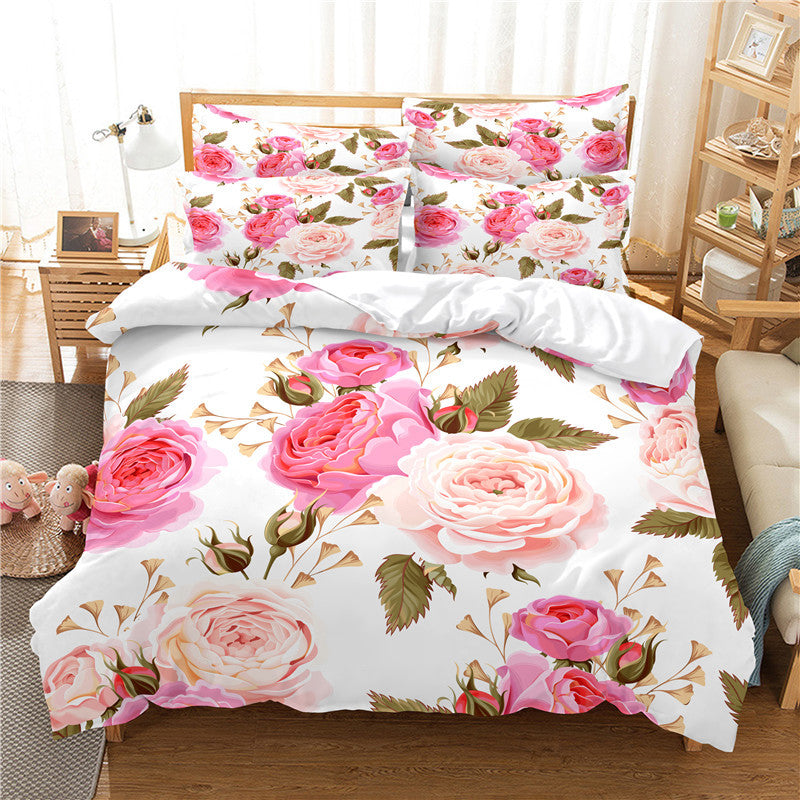 Digital Bedding Three Piece Set