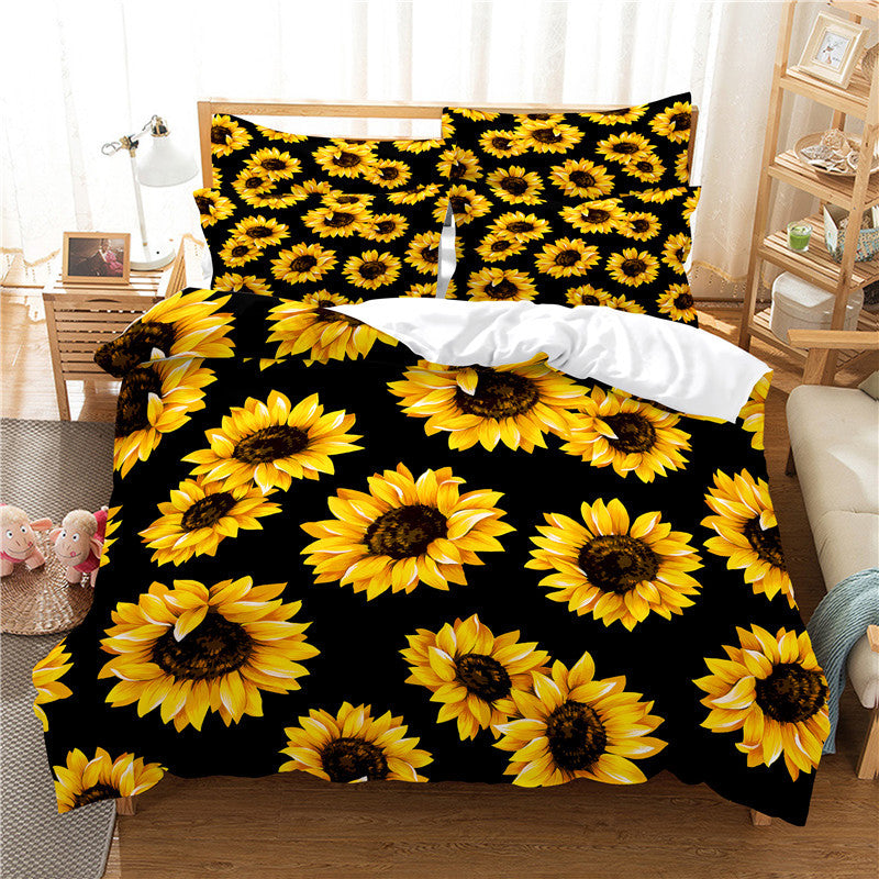 Digital Bedding Three Piece Set